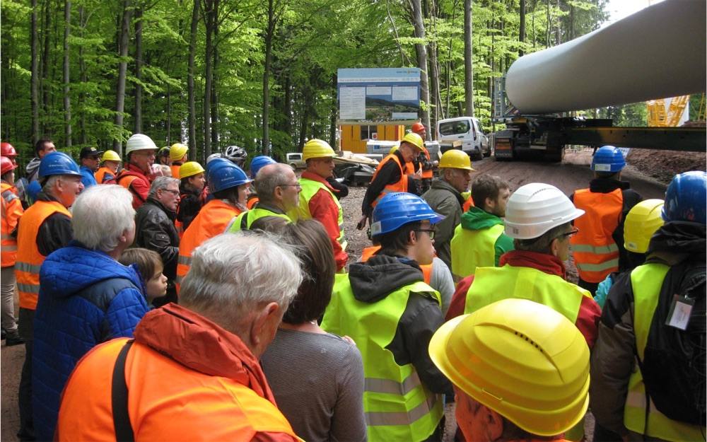 Einweihung eines Projekts der Ettenheimer Bürgerenergie eG